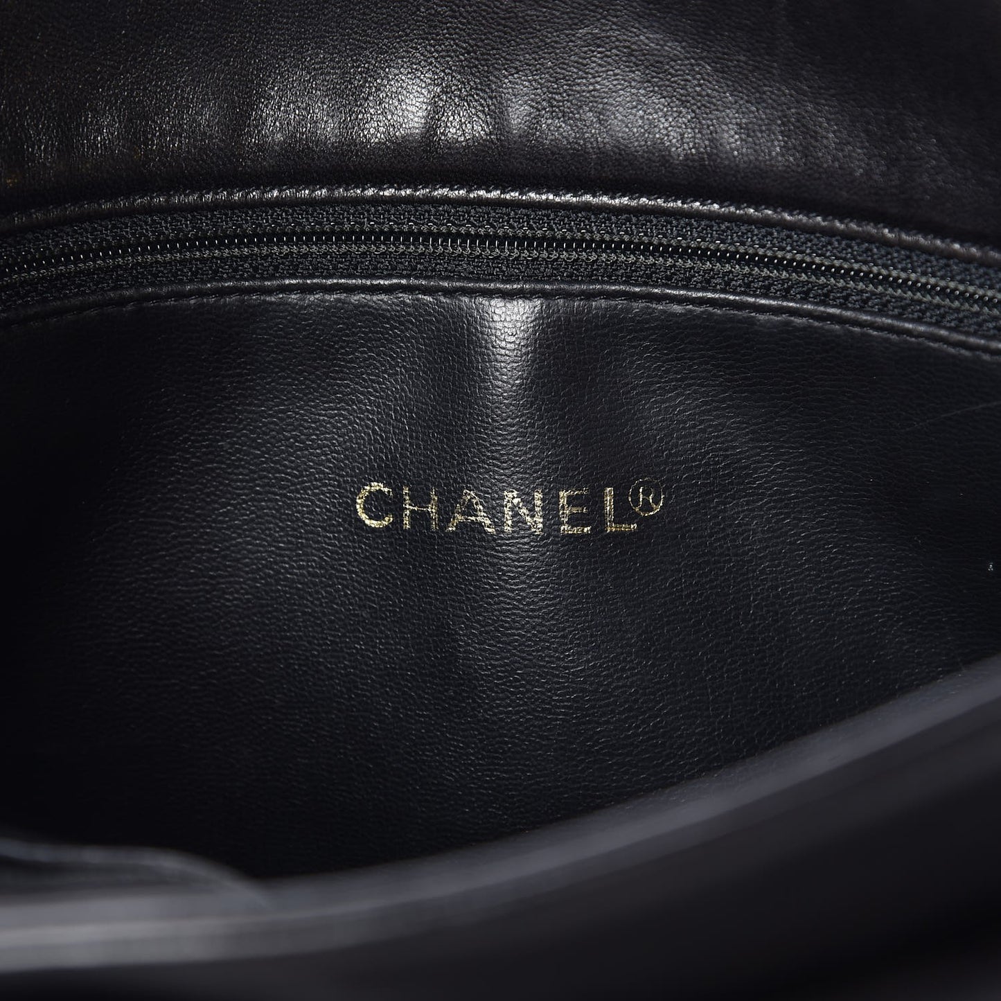 Lambskin CC Shopper Tote Black