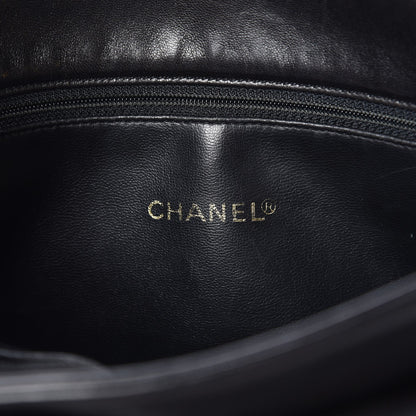 Chanel Lambskin CC Shopper Tote Black 7 of 13