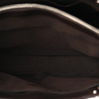 Chanel Caviar Quilted Grand Shopping Tote GST Dark Brown 6 of 13