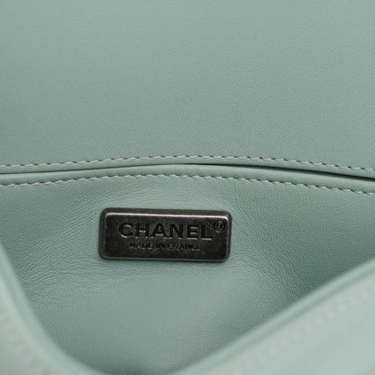 Chanel Galuchat Stingray Small Boy Flap Light Blue 6 of 7