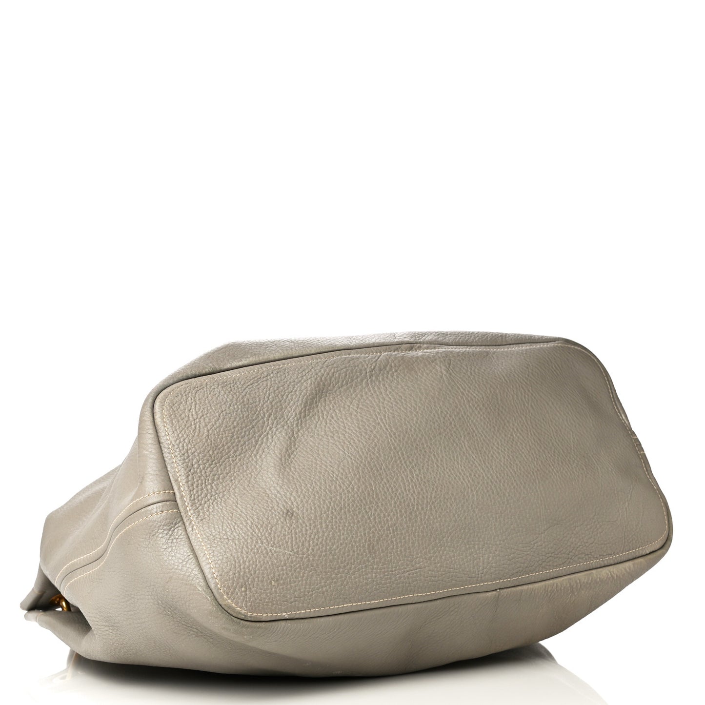 Vitello Daino Shoulder Bag Argilla