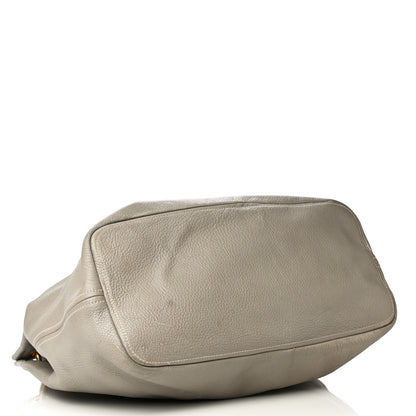 Prada Vitello Daino Shoulder Bag Argilla 3 of 29