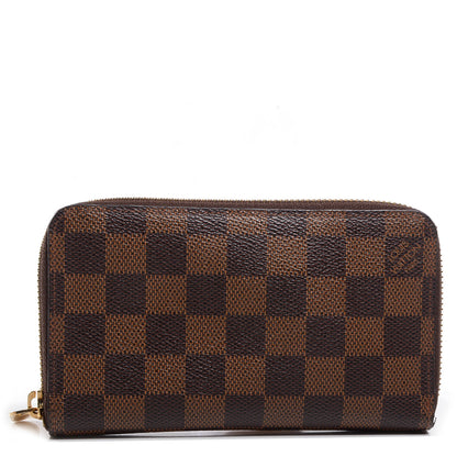Louis Vuitton Damier Ebene Zippy Compact Wallet 1 of 7