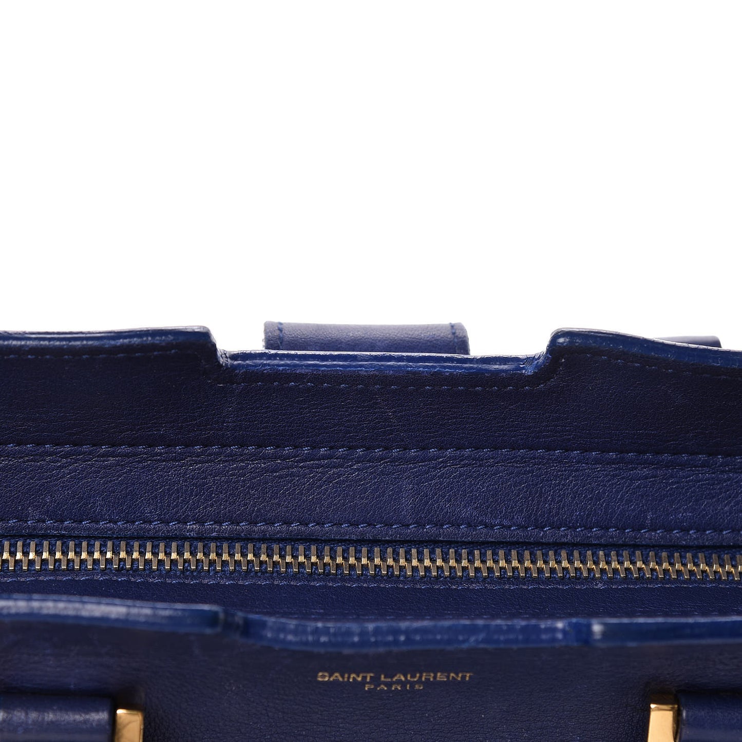 Calfskin Small Classic Y Cabas Royal Blue