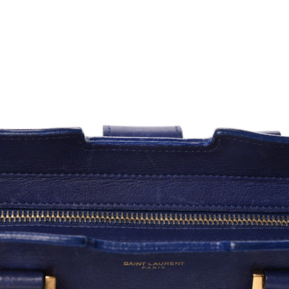 Saint Laurent Calfskin Small Classic Y Cabas Royal Blue 20 of 31