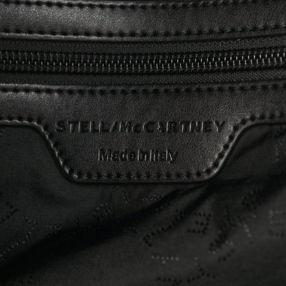 Stella McCartney Nylon Falabella Logo Go Backpack Black White 6 of 10