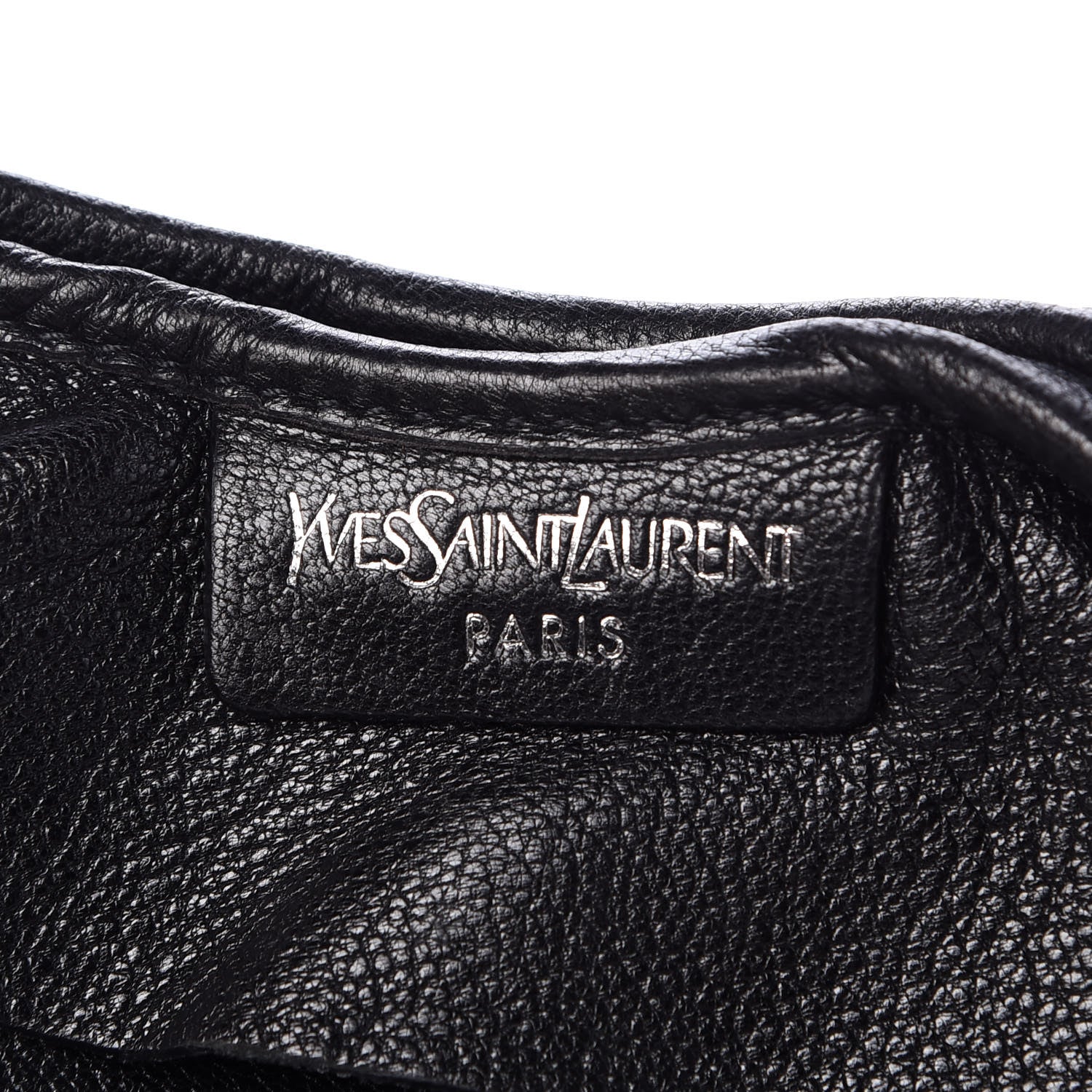 Saint Laurent Chevre Leather Ruffle Saint Tropez Black 6 of 10