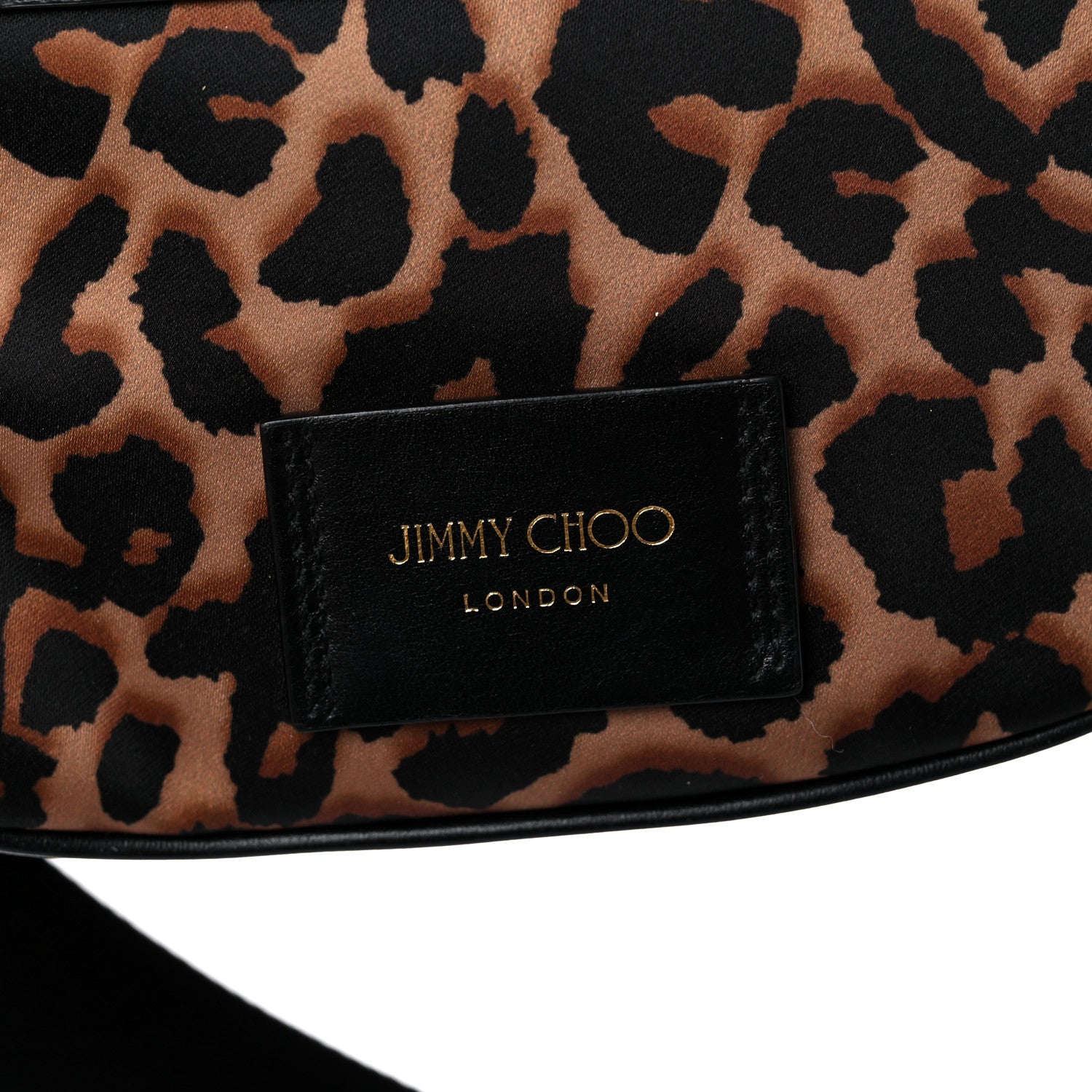 Jimmy Choo Nylon Leopard Candice Belt Bag 9 of 12