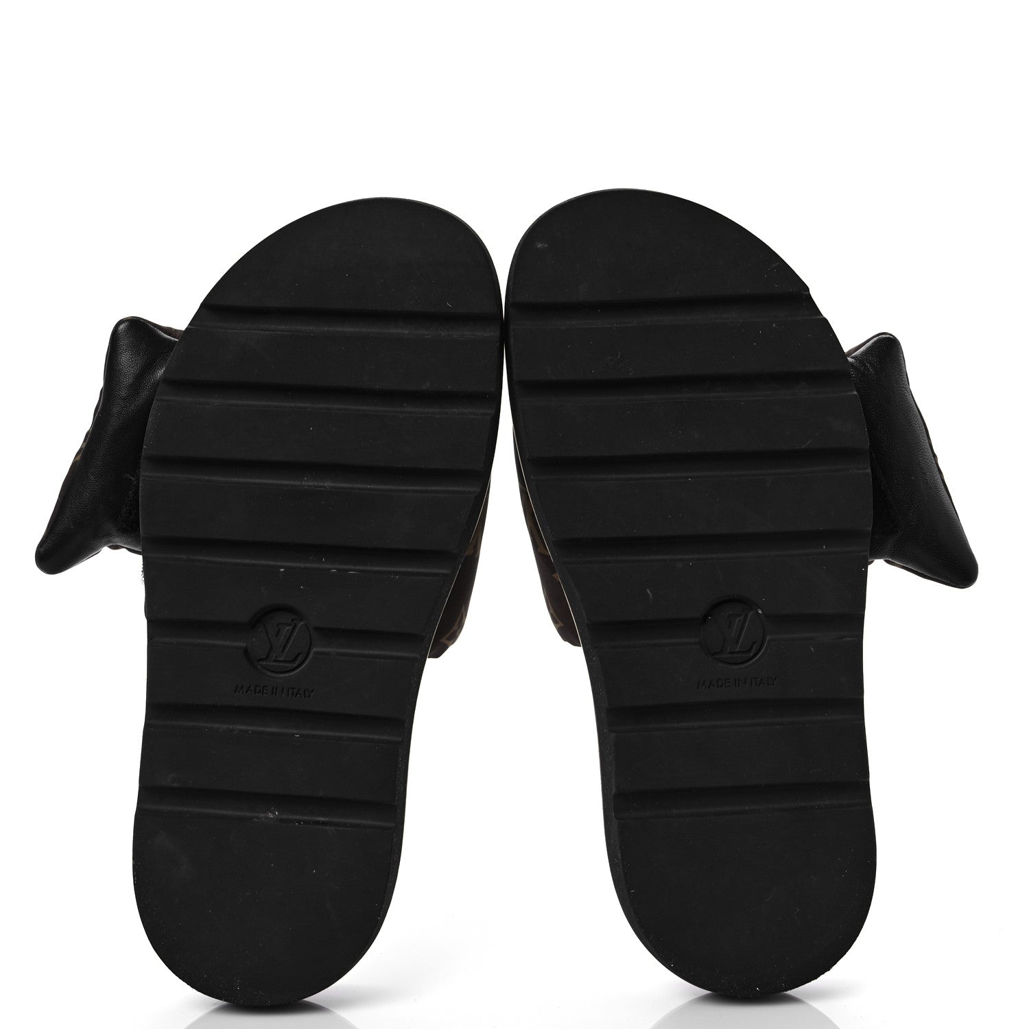 Louis Vuitton Nylon Monogram Pool Pillow Comfort Mule 40 Black 5 of 9