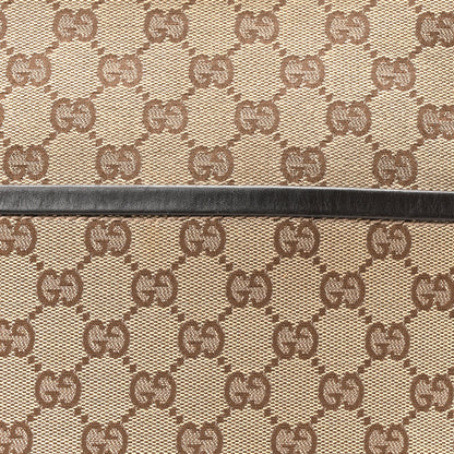Gucci Monogram Braided Shoulder Bag Brown 8 of 10