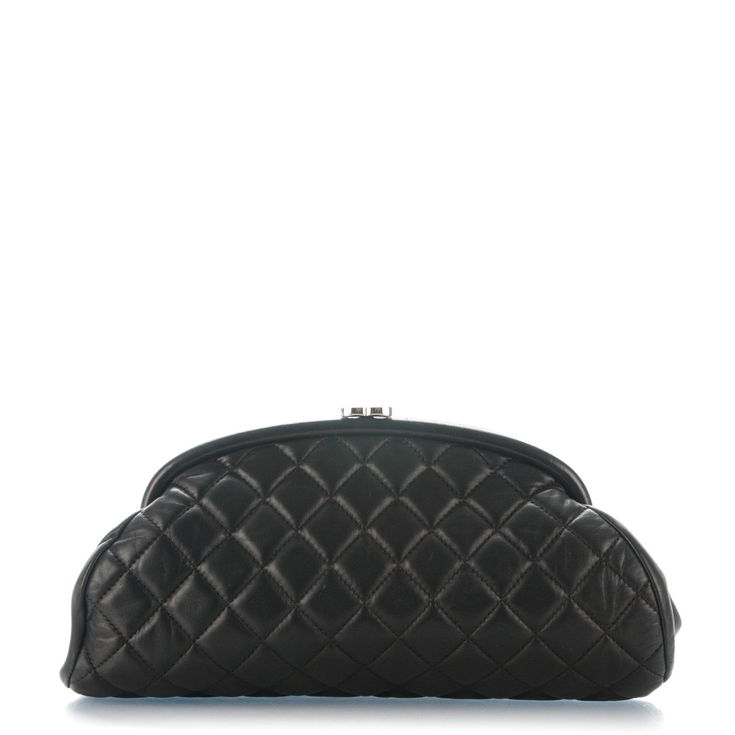 Chanel Lambskin Quilted Timeless Clutch Black 1 of 7