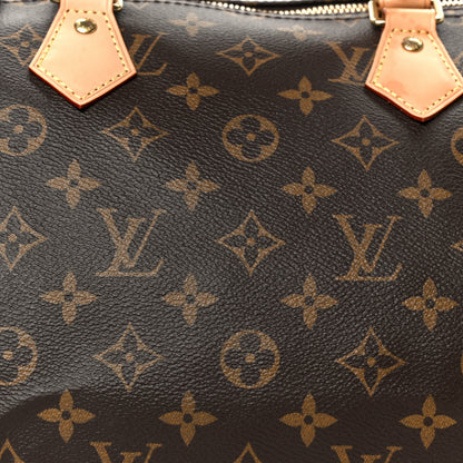 Louis Vuitton Monogram Speedy Bandouliere 35 9 of 11