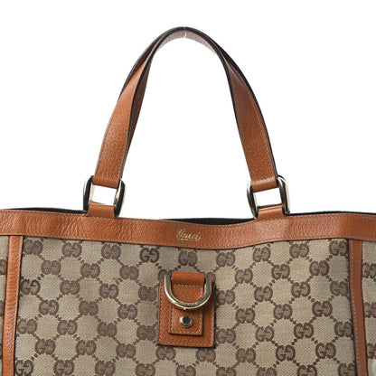 Gucci Monogram Abbey Small Tote Brown 10 of 10