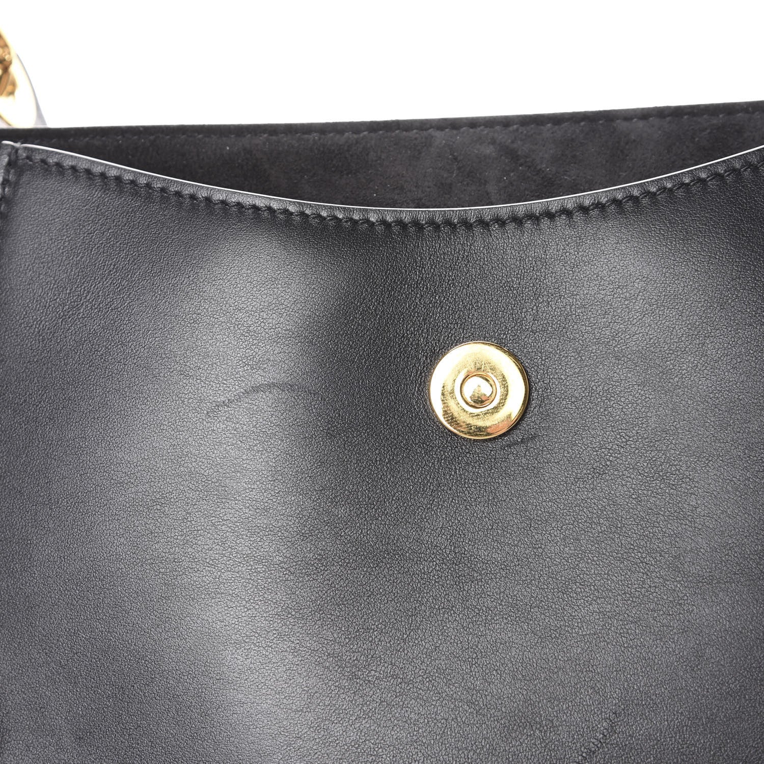 Chloe Grained Calfskin Large Tess Bag Black 7 of 14