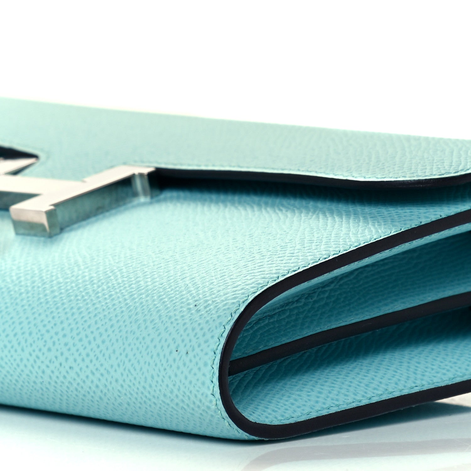 Hermes Epsom Constance Wallet To Go Bleu Atoll 10 of 11