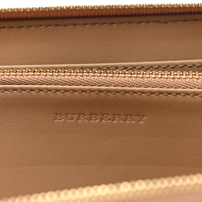 Burberry Haymarket Check Large Ziggy Zip Around Wallet Dusty Pink 6 of 6