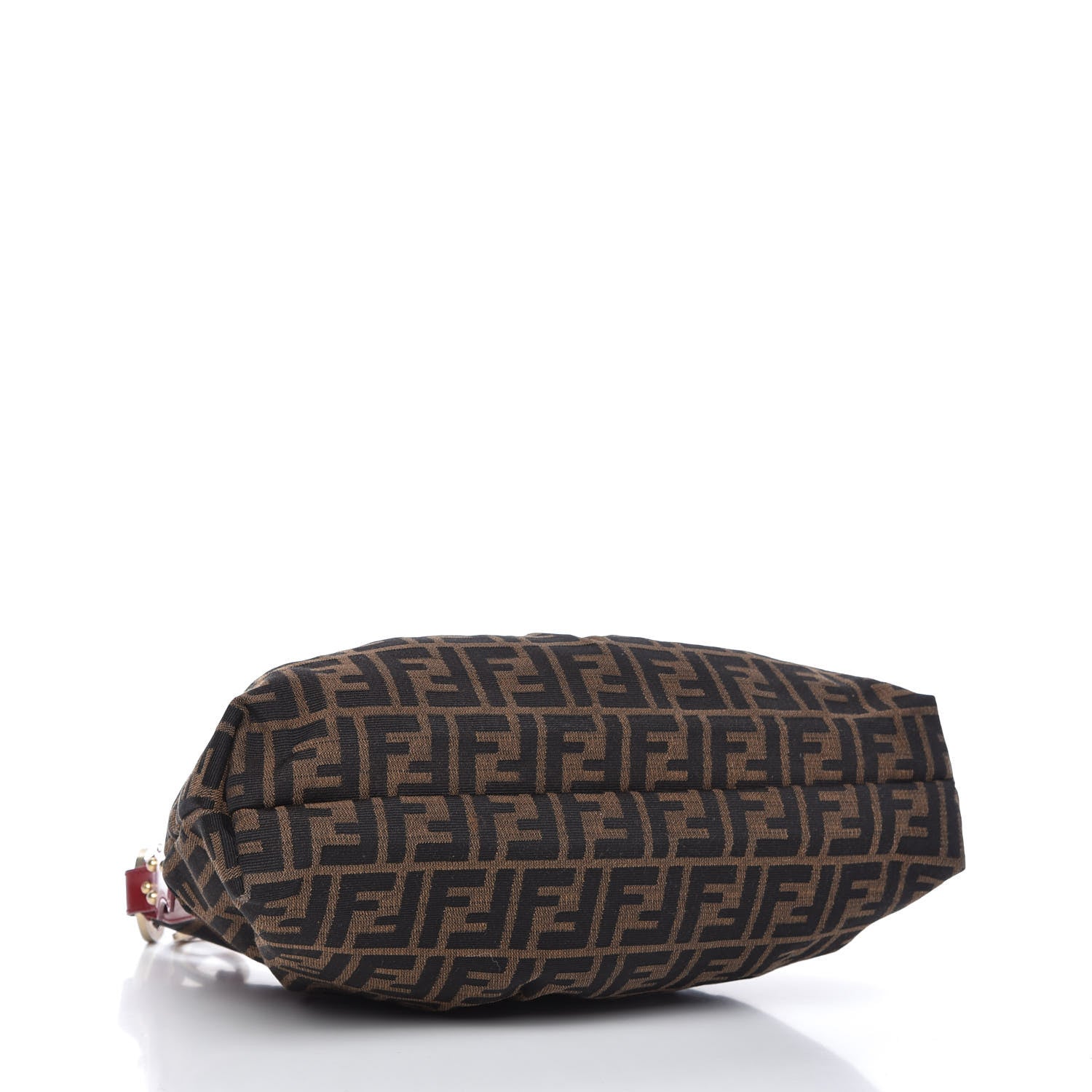 Fendi Zucca Hobo Tobacco Rosso 4 of 8