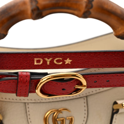 Gucci Wonka Grain Calfskin Medium Diana Tote Bag Mystic White 11 of 11