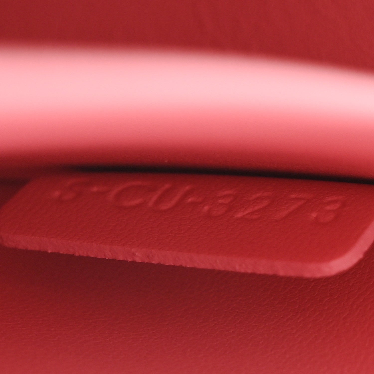 Celine Natural Calfskin Triomphe Shoulder Bag Rose 8 of 11