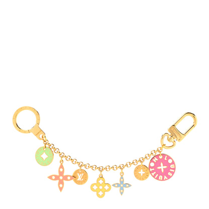 Louis Vuitton Enamel Looping Key Chain Bag Charm Multicolor 1 of 5