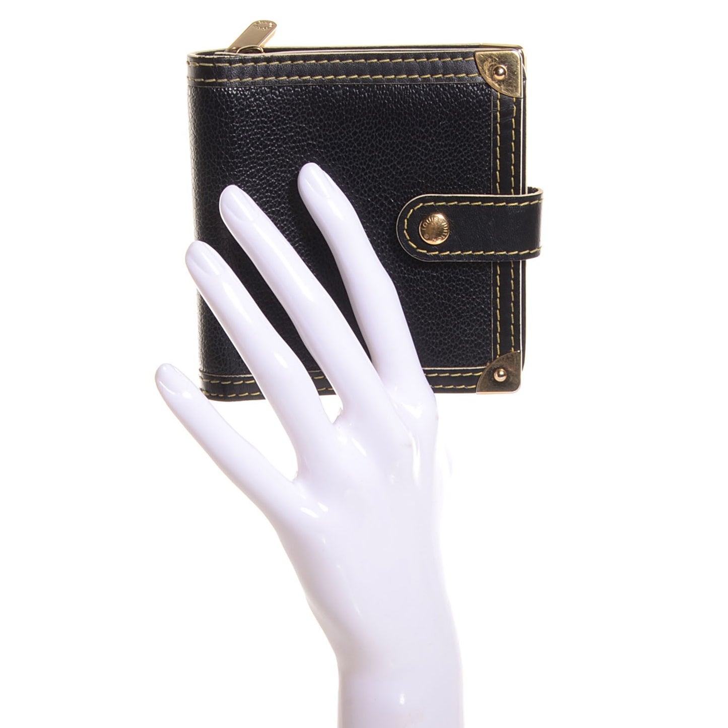 Suhali Compact Zipped Wallet Black