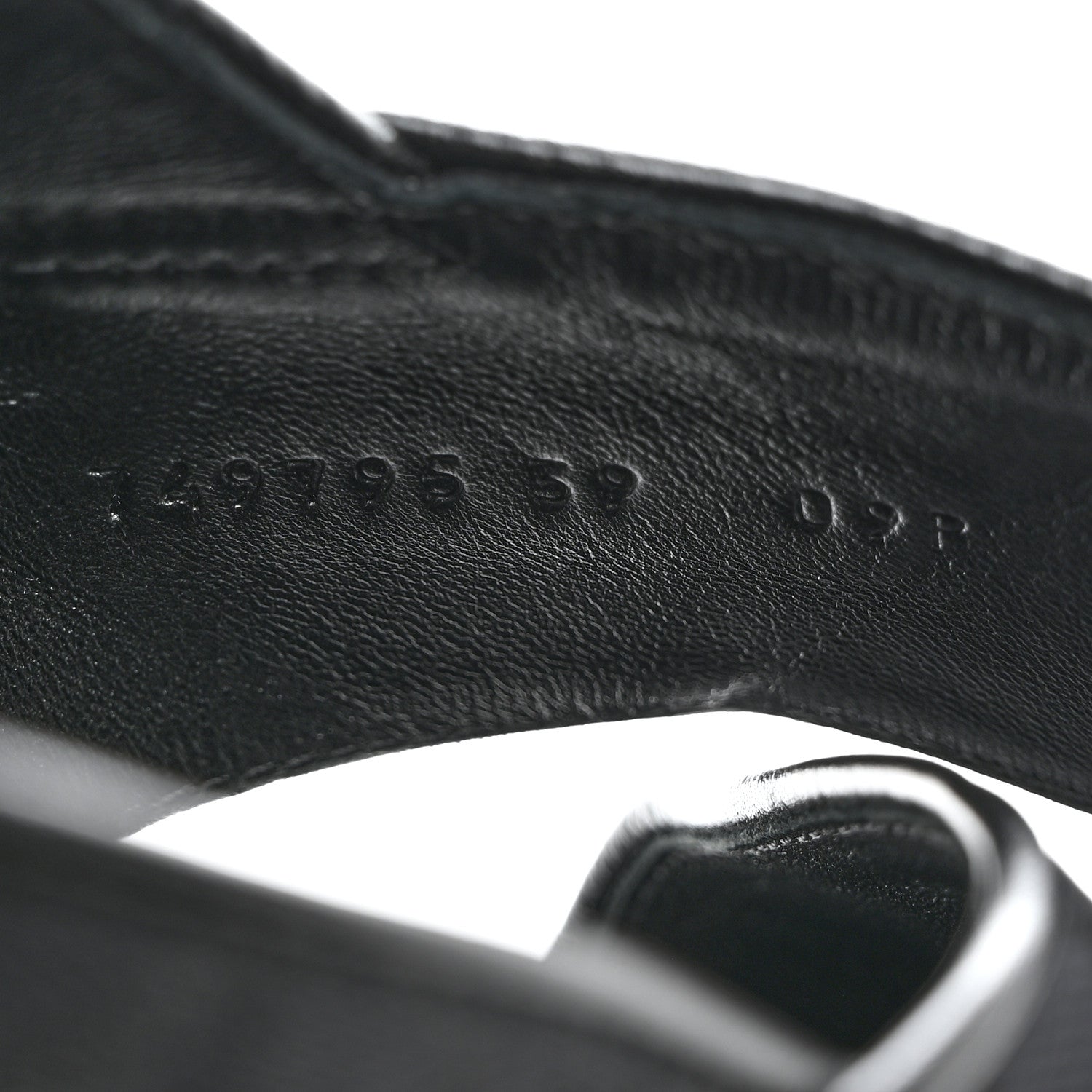 Gucci Monogram Granada Kid Trip 40/72mm Lug Sole Sandals 39 Black 8 of 9
