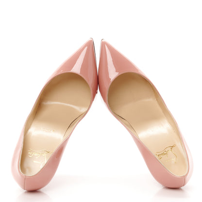 Christian Louboutin Patent Pigalle Follies 100 Pumps 38 Guimauve 2 of 9