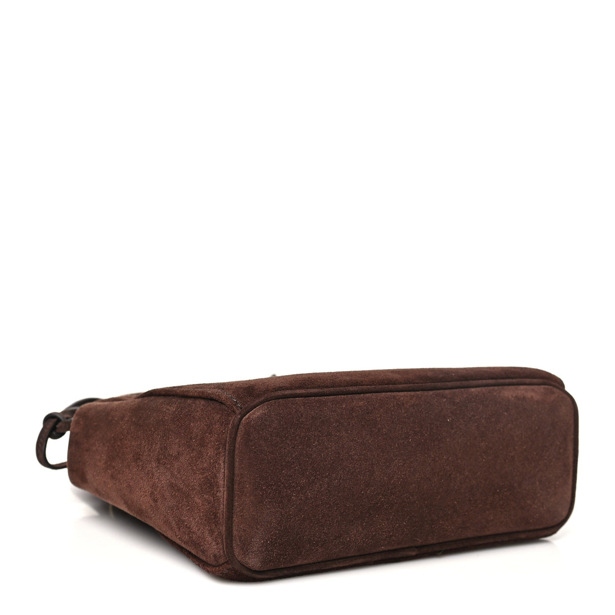 Prada Scamosciato Mini Carry Shoulder Bag Moro 3 of 9