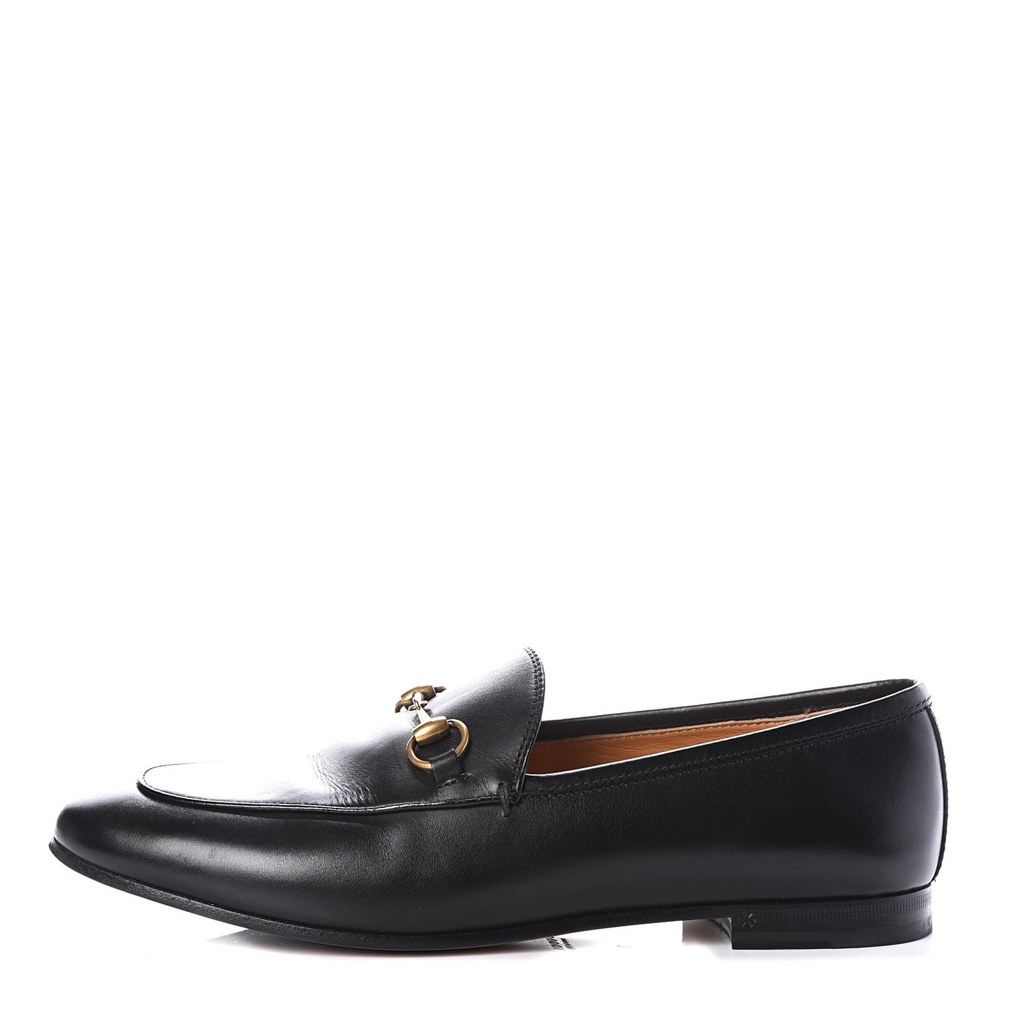 Calfskin Womens Jordaan Loafers 38.5 Black