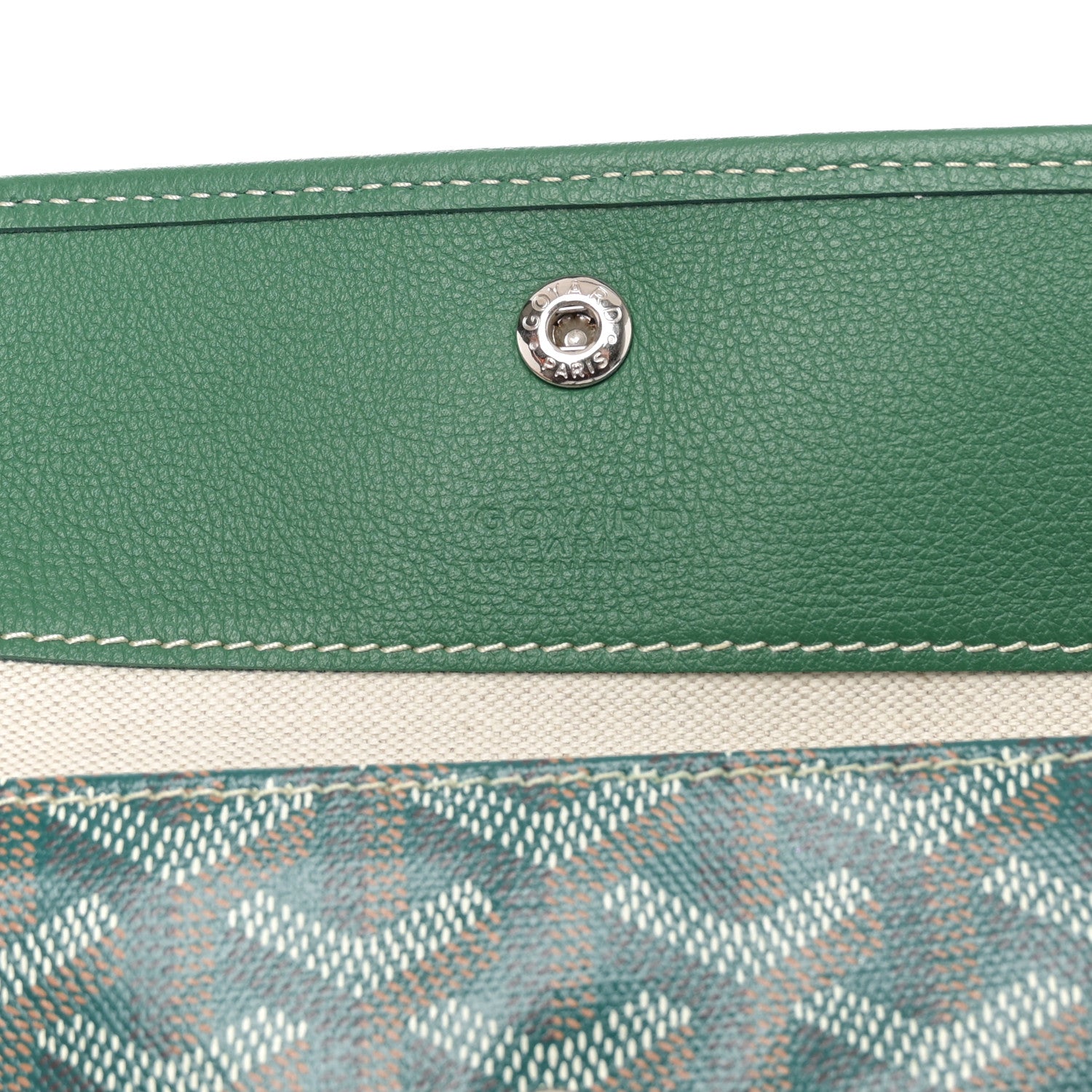 Goyard Goyardine Saint Louis PM Green 7 of 13