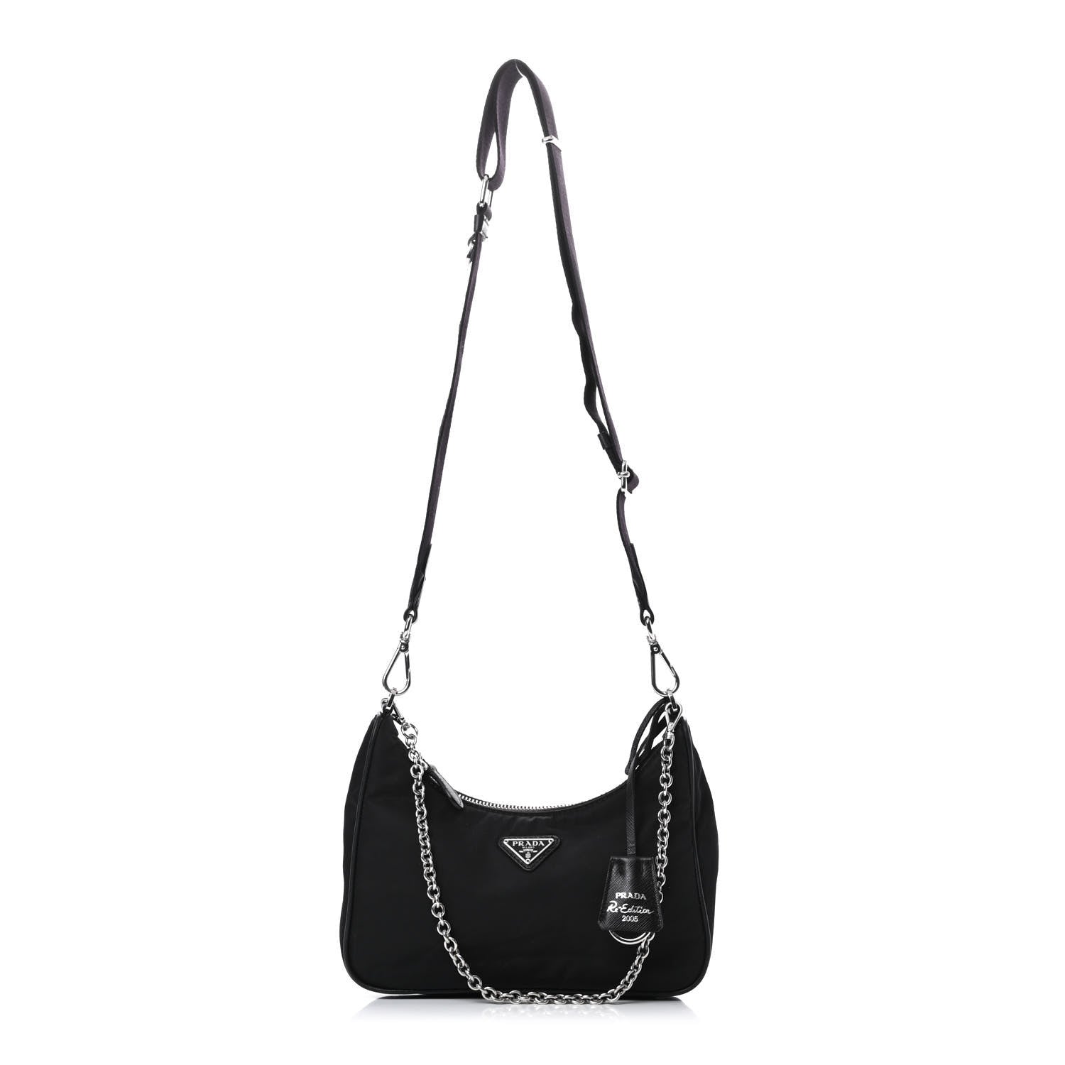 Prada Nylon Re-Edition 2005 Shoulder Bag Black 1 of 13