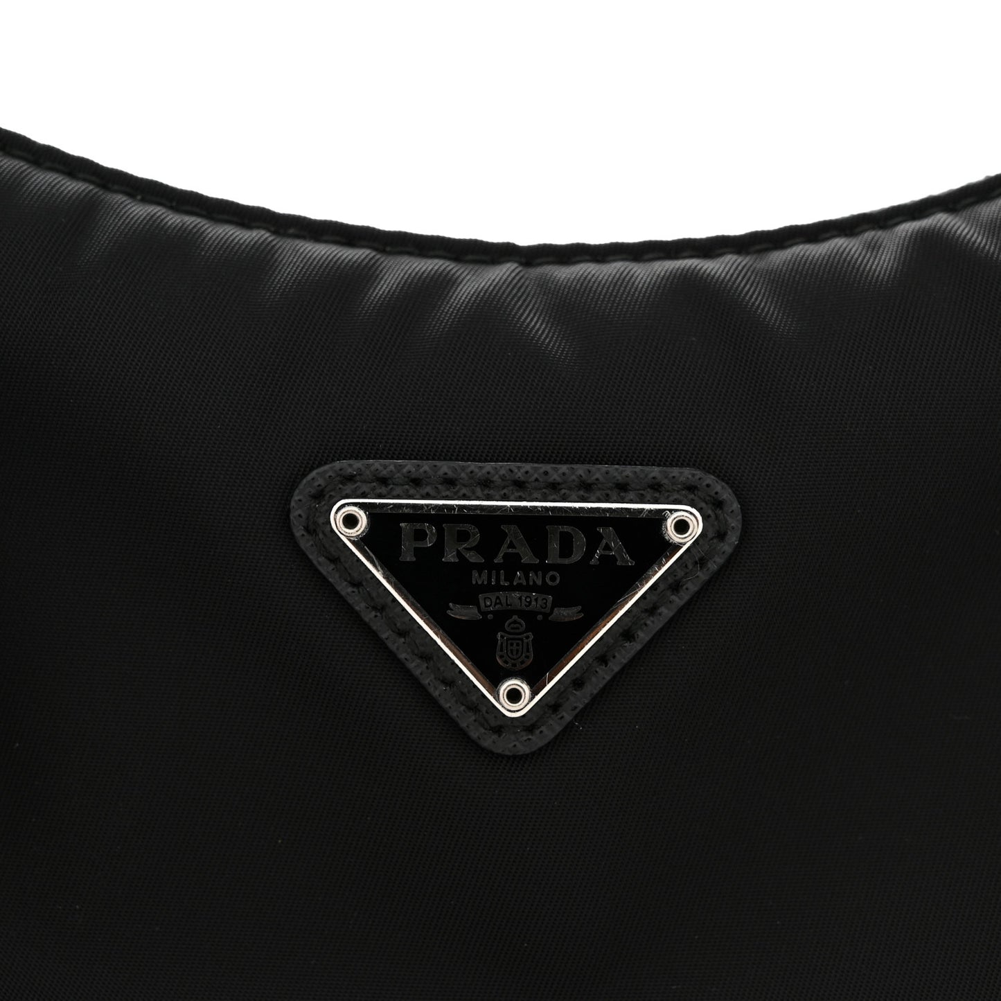 Tessuto Nylon Mini Re-Edition 2000 Bag Black