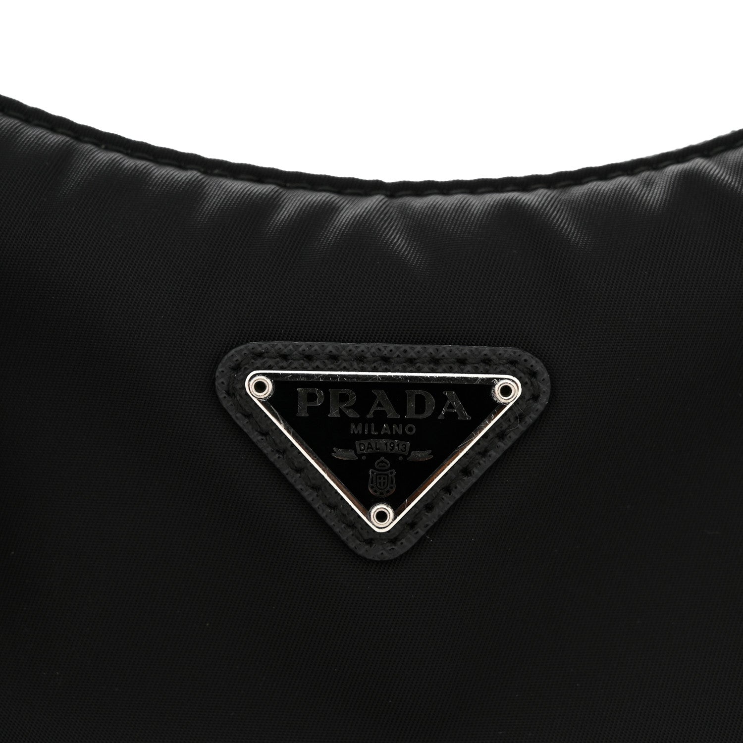 Prada Tessuto Nylon Mini Re-Edition 2000 Bag Black 11 of 12