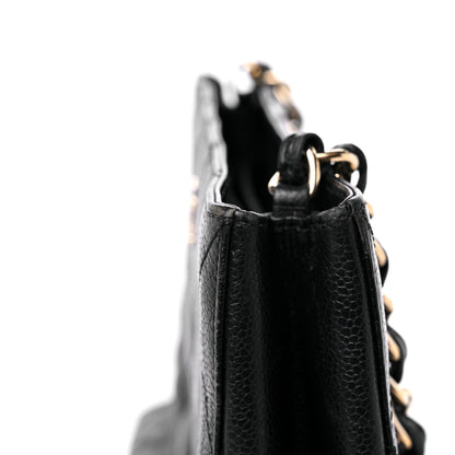 Chanel Caviar Quilted Shoulder Bag Black 25 of 27