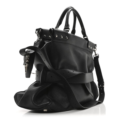 Balenciaga Grained Calfskin Waist Bag Black 3 of 10