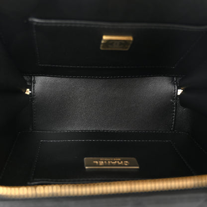 Chanel Lambskin Quilted Coco Click Bag Black 5 of 10
