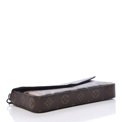 Louis Vuitton Monogram Animal Print Pochette Felicie Chain Wallet 5 of 13