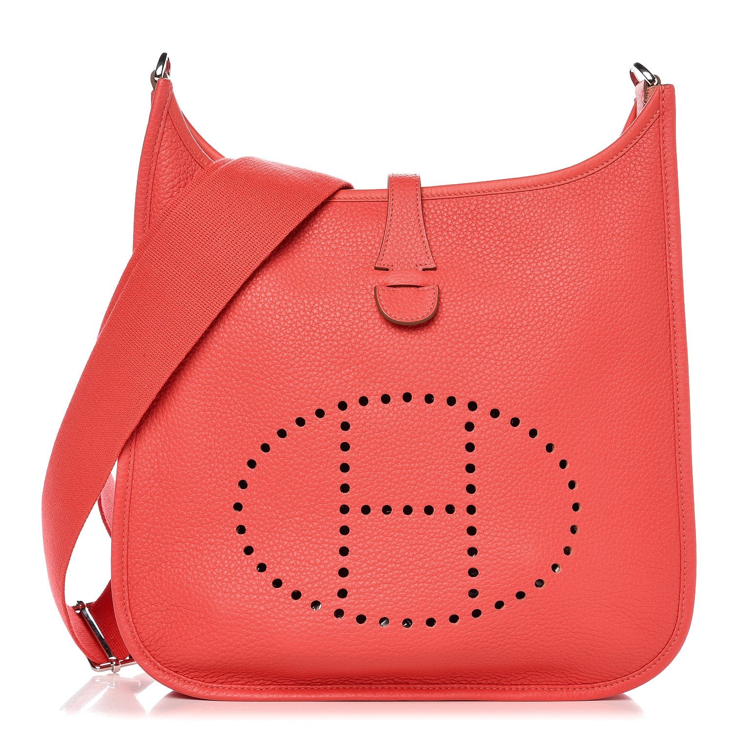 Hermes Taurillon Clemence Evelyne III PM Rose Jaipur 1 of 9