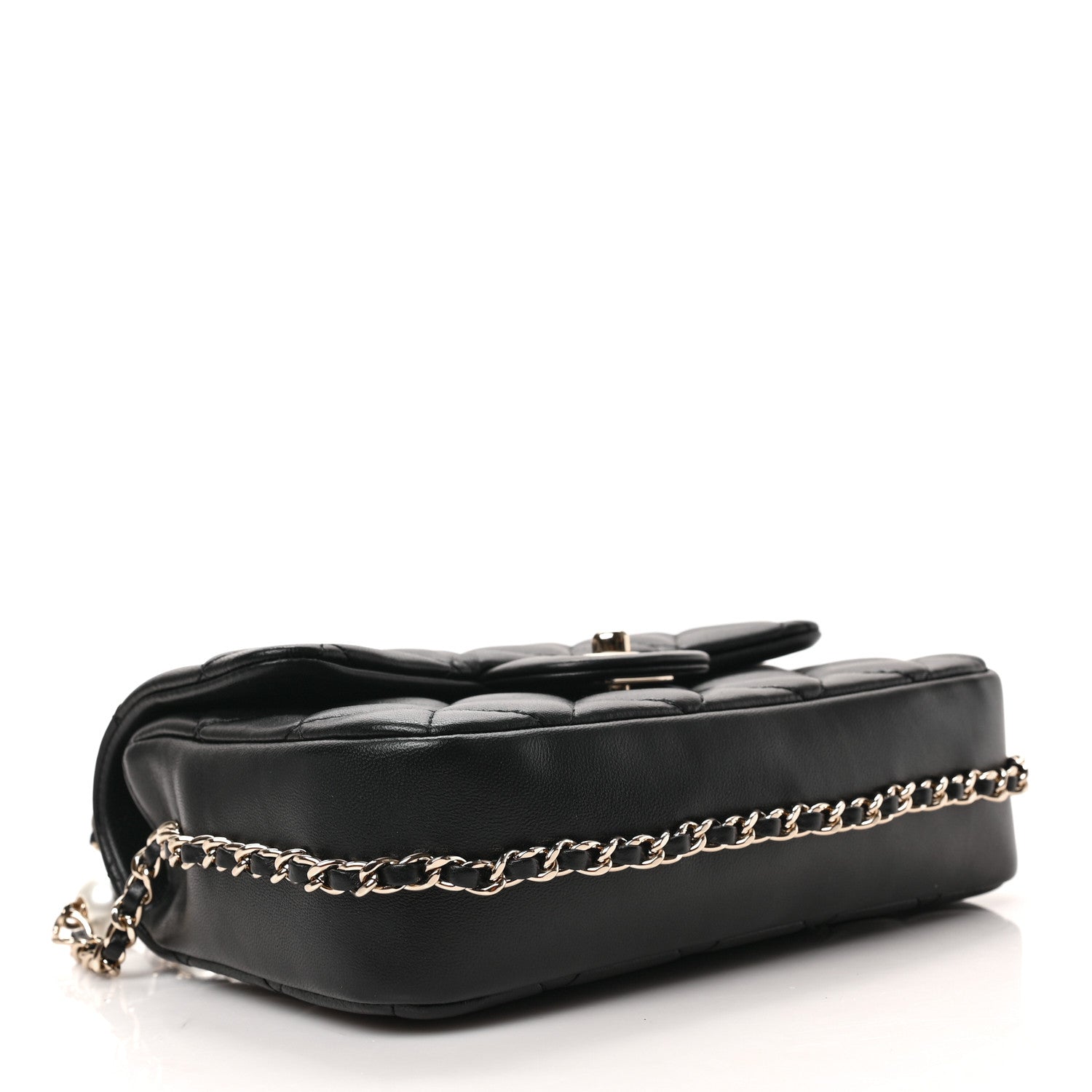 Chanel Lambskin Quilted Small My Precious Flap Black 4 of 9