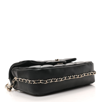 Chanel Lambskin Quilted Small My Precious Flap Black 4 of 9
