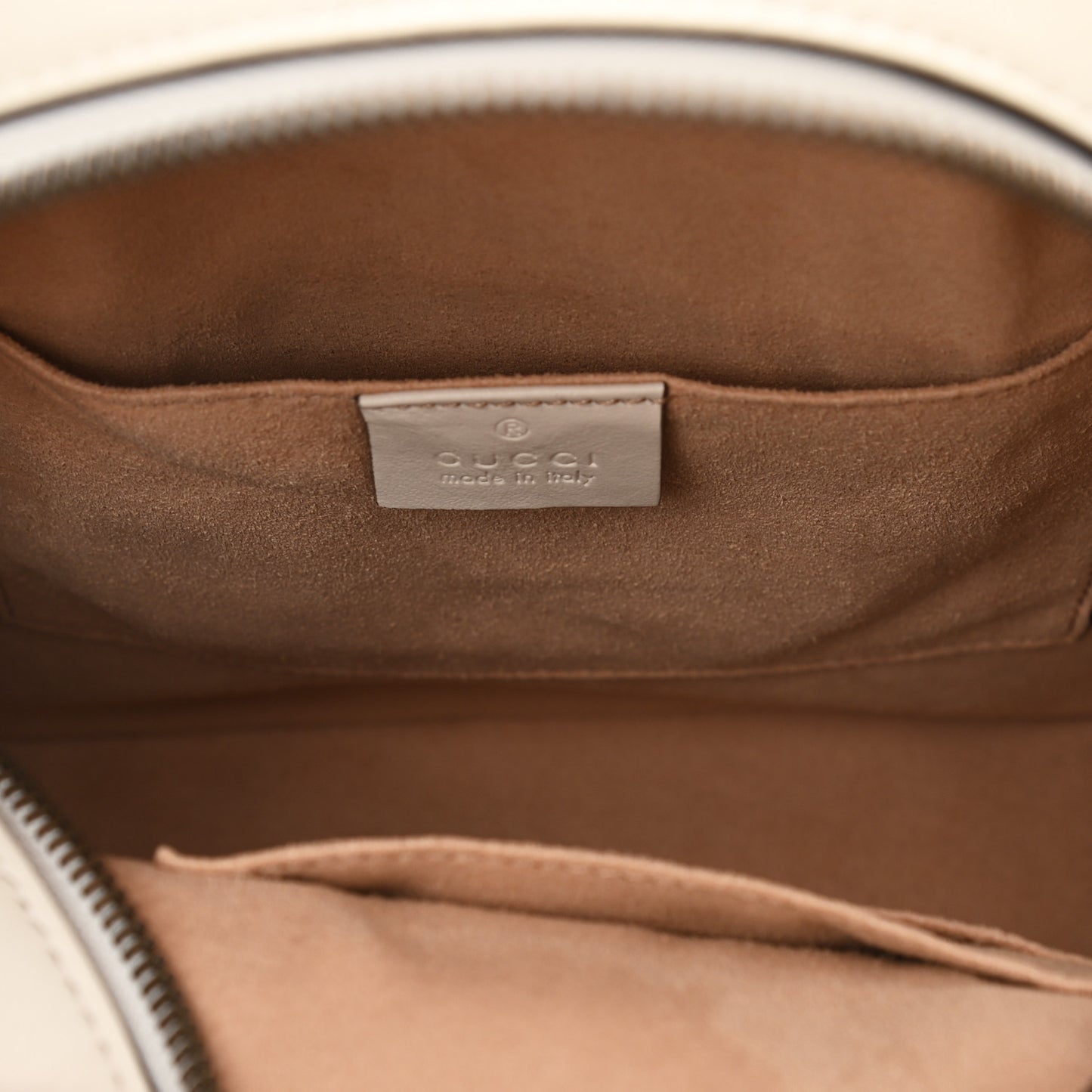 Calfskin Matelasse GG Marmont Dome Backpack White