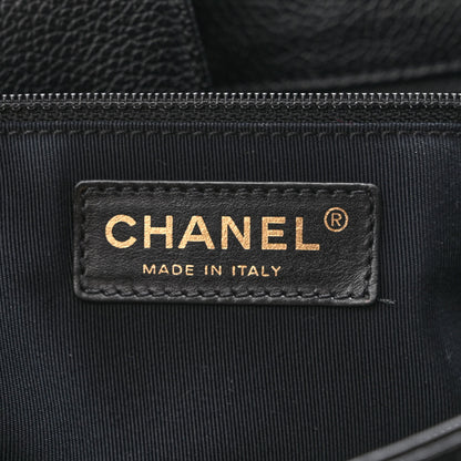 Chanel Calfskin Cerf Executive Shopper Tote Black 7 of 11