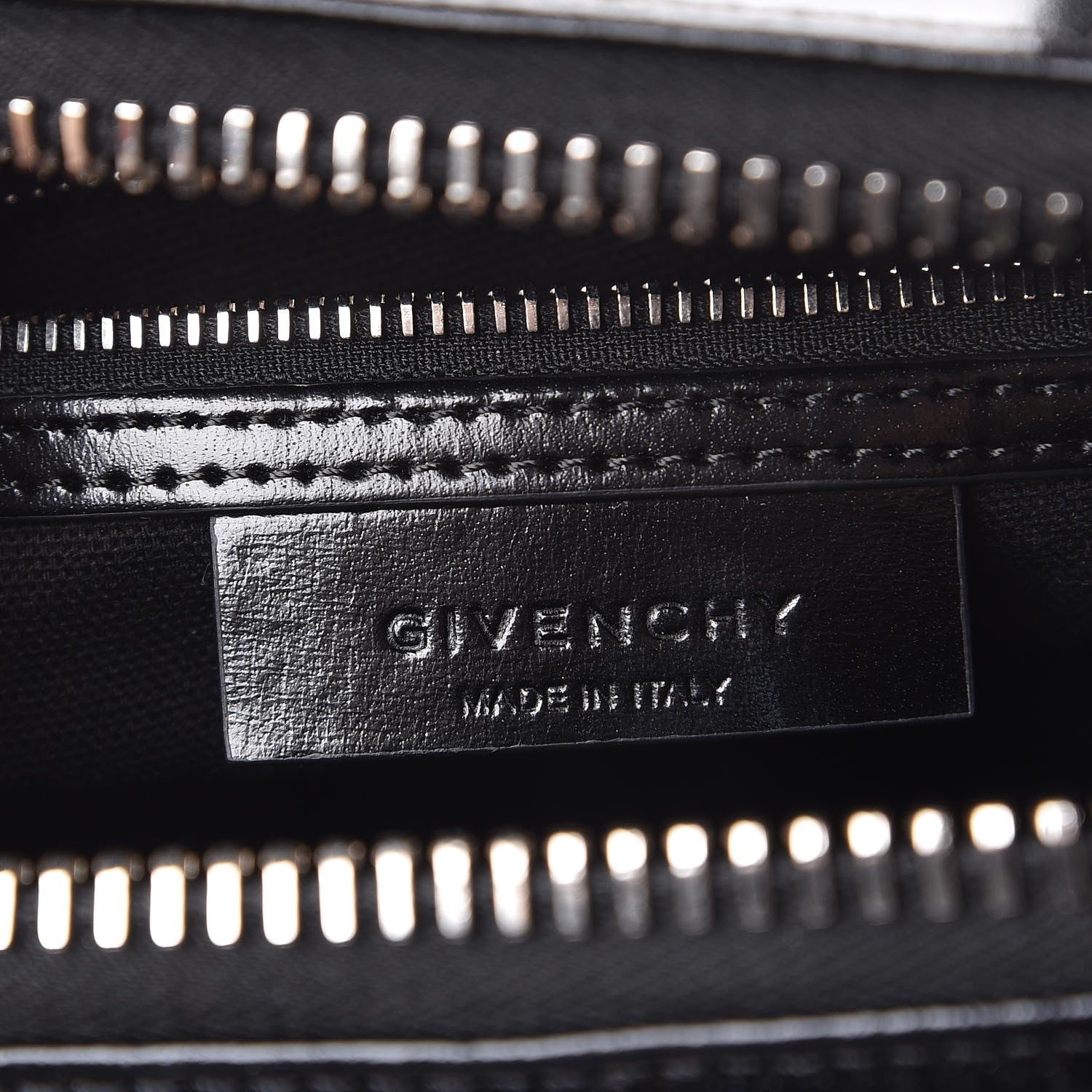 Givenchy Shiny Lord Calfskin Mini Antigona Black 7 of 8