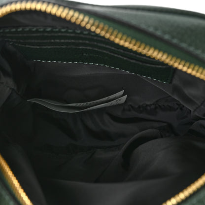 Versace Grained Calfskin Small Medusa Messenger Bag Green 5 of 11