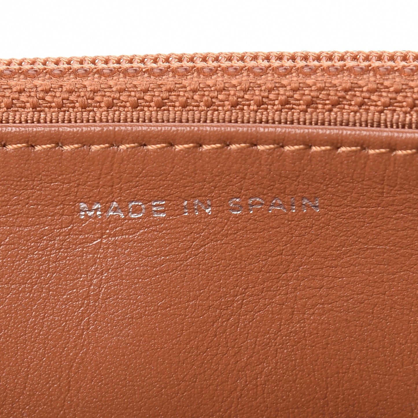 Caviar Quilted Wallet On Chain WOC Dark Beige