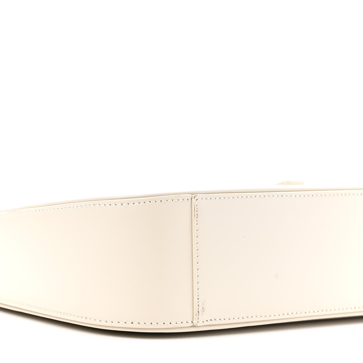 Saint Laurent Smooth Calfskin Le 5 A 7 Hobo Blanc Vintage 9 of 12