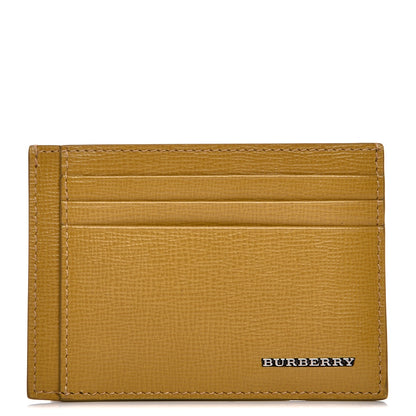 Burberry London Grainy Calfskin Bernie Credit Card Case Yellow 1 of 6