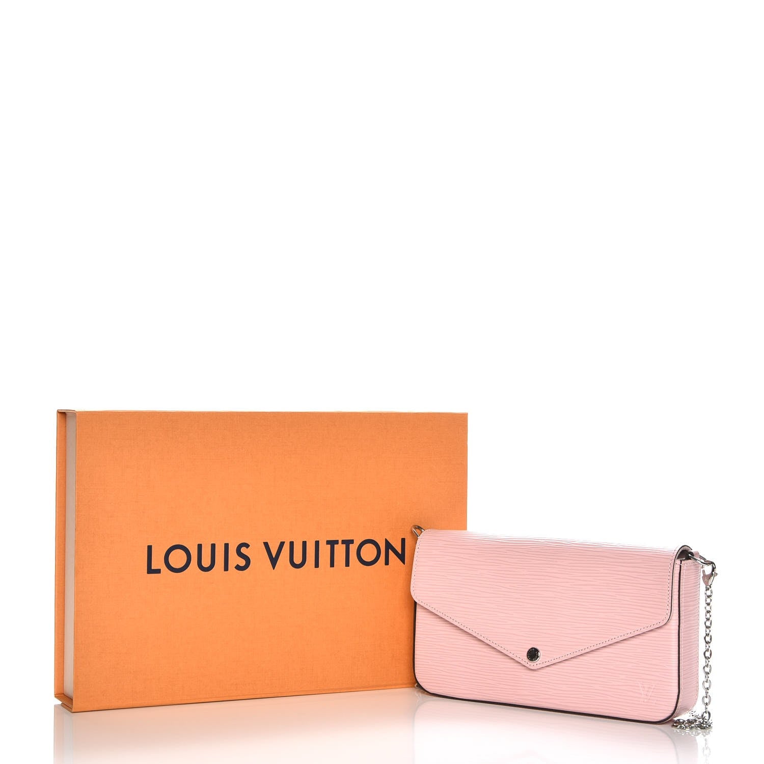 Louis Vuitton Epi Pochette Felicie Rose Ballerine 10 of 10