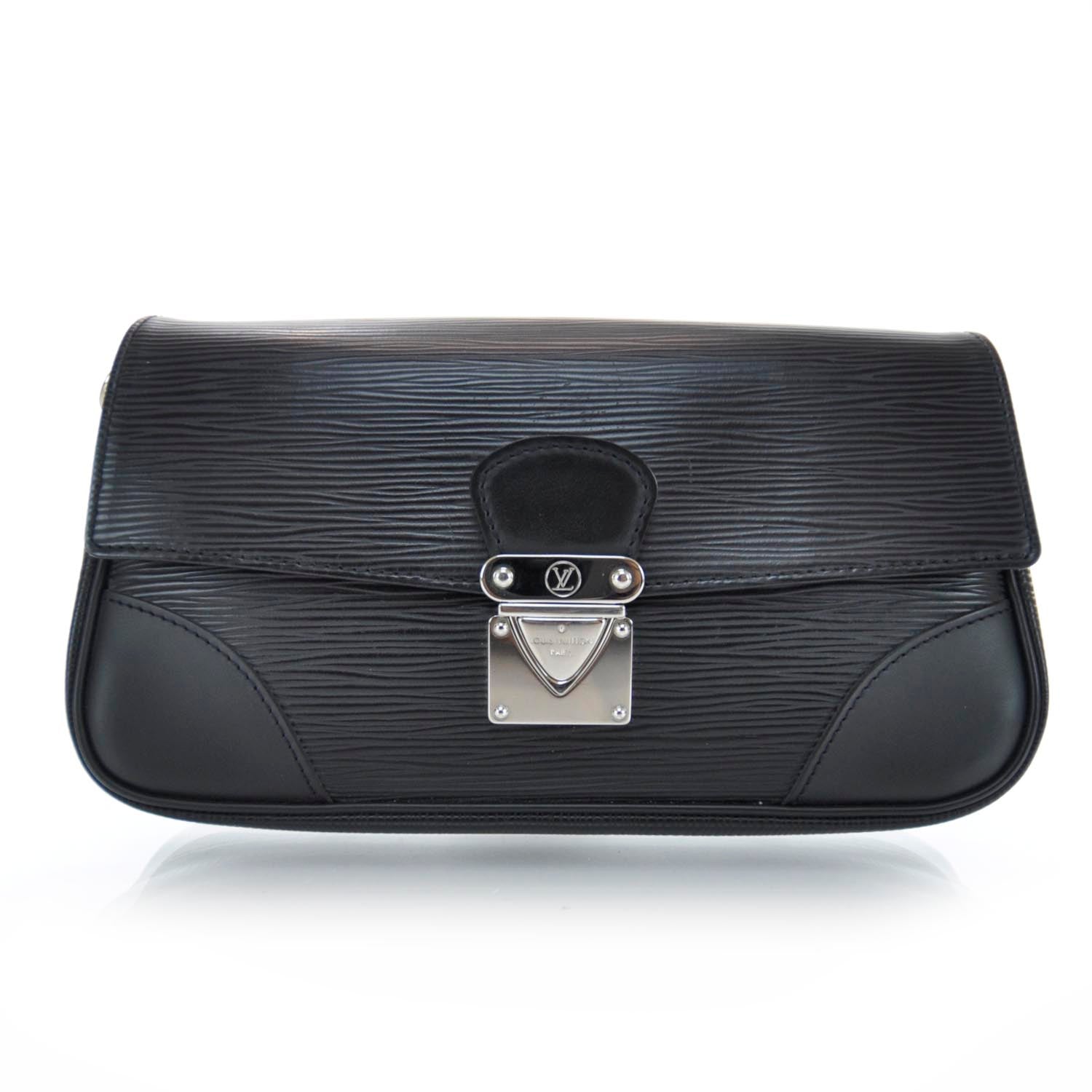 Louis Vuitton Epi Segur Pochette Black 1 of 8