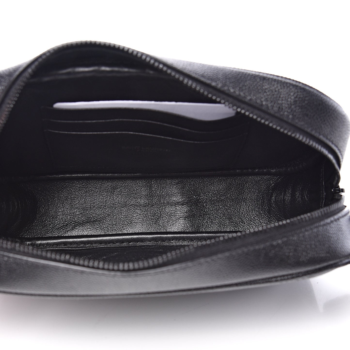 Grain De Poudre Matelasse Monogram Mini Lou Camera Bag Black